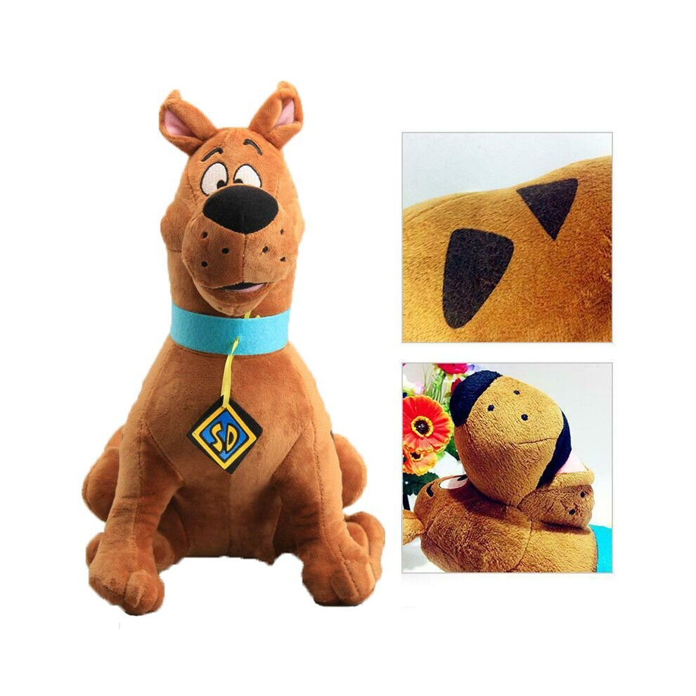 Lovely Scooby Doo Plush Toy Stuffed Soft Kawaii Animal Cartoon Pillow Kids 35cm
