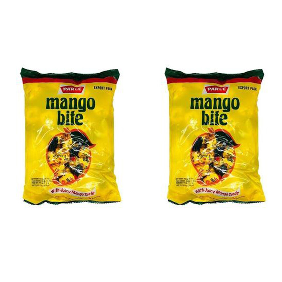 Parle (Pack Of 2) Mango Bite 333G - Made With The Goodness Of Real Juicy Mangoes