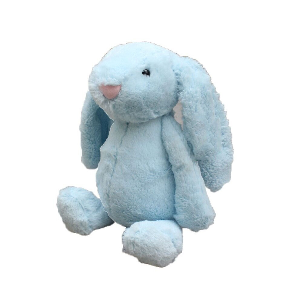 (, 40Cm) 40Cm Cute Bunny Soft Plush Toy Rabbit Stuffed Animal Baby Kids Gift Animals Doll Blue