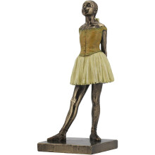 (Bronze) - Degas "Little Dancer" Ballerina Statue (18cm Tall)