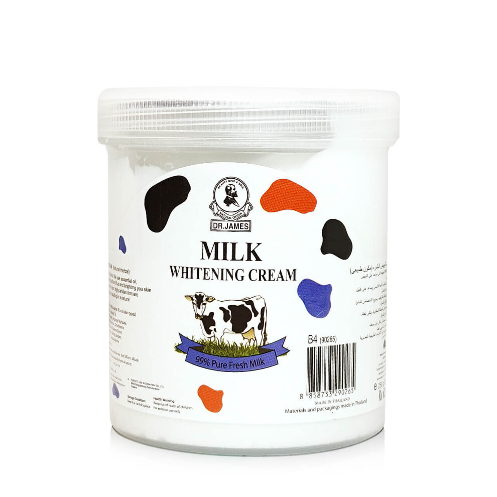 Dr James Milk Whitening Cream 250g