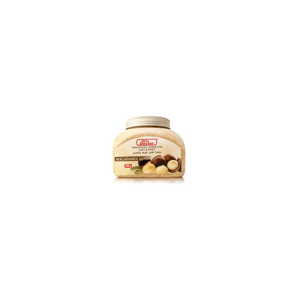 Skin Doctors Skin Doctor Macadamia Scrub For Face & Body Revitalizing Skin With Macadamia Extract 500G