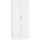 NEVADA 2 DOOR 1 DRAWER WARDROBE - WHITE GLOSS 1