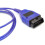 Câble USB KKL VAG-COM 409.1 OBD2 OBDII Diagnostic Scanner VW/Audi/Seat VCDS 7