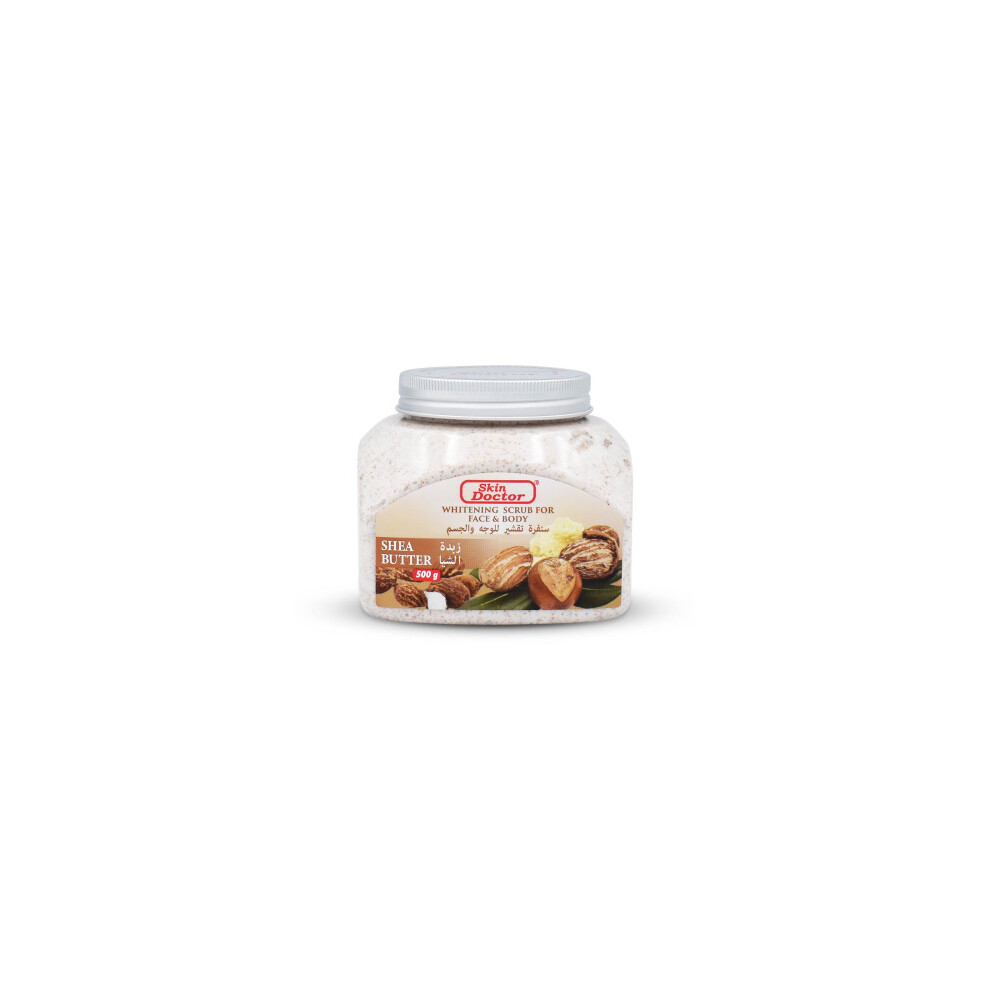 Skin Doctors Skin Doctor Shea Butter Scrub For Face & Body | Smooth Skin With Natural Shea Butter 500G