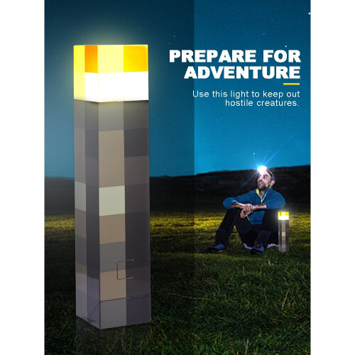 Kids' Minecraft Night Light Torch Night Light 1