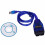 Câble USB KKL VAG-COM 409.1 OBD2 OBDII Diagnostic Scanner VW/Audi/Seat VCDS 10