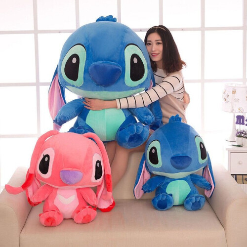 Cute Lilo Stitch Plush Blue Kid Girl Soft Stuffed Toy Gift 30cm Decor Toys on OnBuy