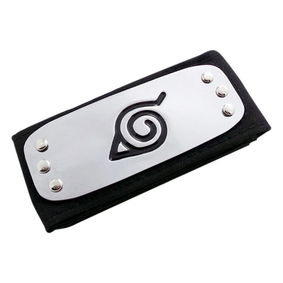Bnb_ware (1) Naruto Leaf Village/Anti Leaf Village Headband Cosplay Black