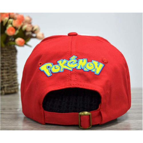 Pokemon Ash Ketchum Baseball Embroidered Cap Adjustable Unisex Hat 2