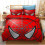 (Pattern 06, King) Spiderman Bedding Single Double Duvet Cover Set 1