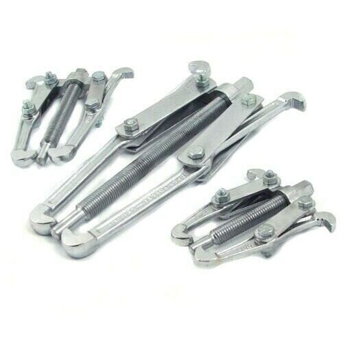 3 x 2 LEG JAW REVERSIBLE GEAR HUB BEARING PULLER REMOVAL TOOLS SET 4'' 6'' 10''