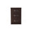 RD Furniture Ready assembled Classic 3 Drawer Bedside Walnut 1