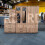 RD Furniture Ready assembled Classic 4 Door 2 Drawer Mirrored Wardrobe Oak 2