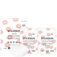 STARSKIN Maschera per labbra in biocellulosa Patch antirughe per labbra per linee sottili e rughe Idratante e rimpolpante Dreamkiss 2 paia