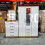 RD Furniture Ready assembled Classic 3 Door 3 Drawer Combi Mirrored Wardrobe Oak And White 2