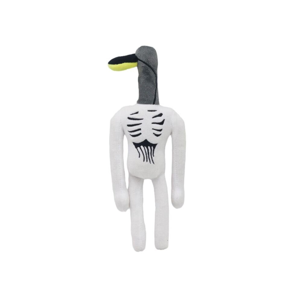 (White Siren Head Lamp-30cm) Horror Siren Head Black Street Lamp Light Cartoon Plush Stuffed Doll Kids Toys
