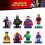 Kinder 8PCS/SET Superhelden Minifiguren Fit Lego Baustein Spielzeug SET 1