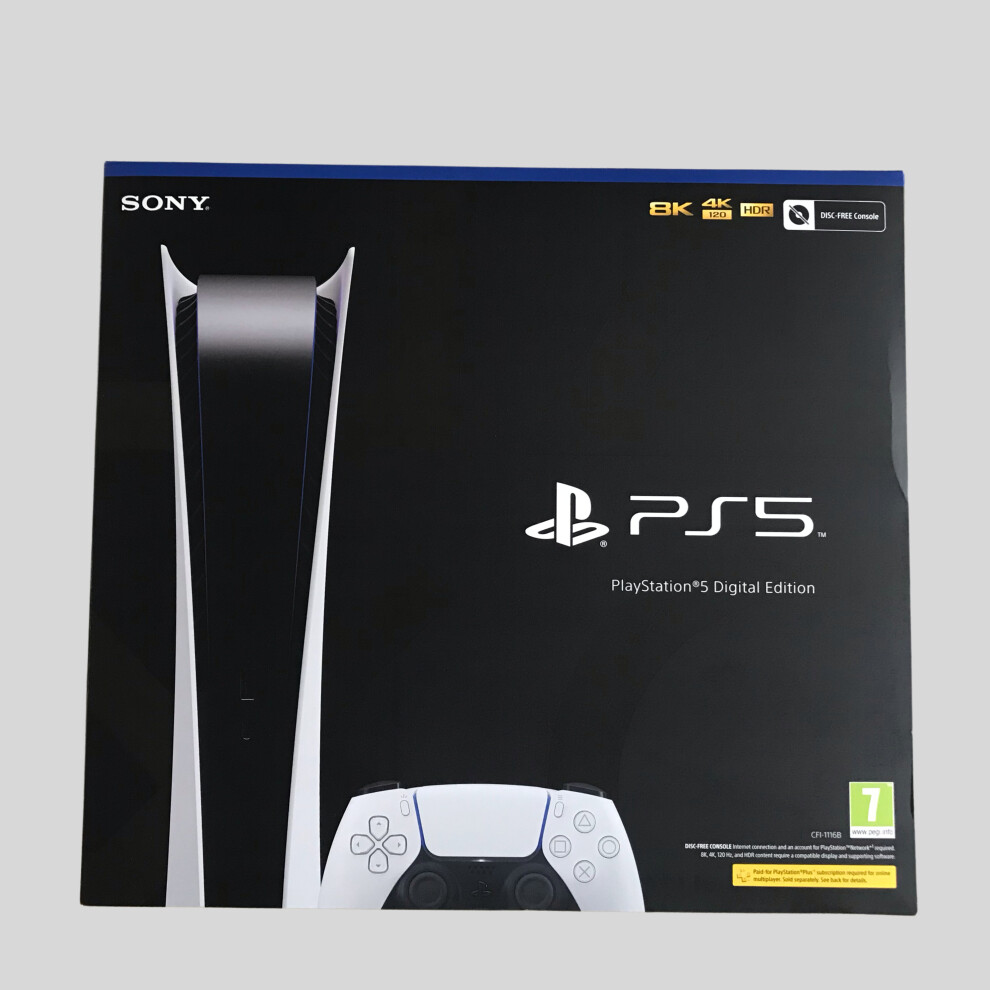 Sony PlayStation 5 Digital Edition | PS5 Video Game Console