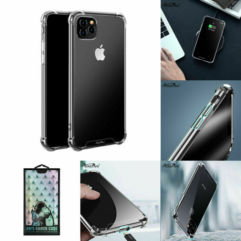 For Apple Iphone 13 Pro Case Tpu Gel Shockproof Cover By Atouchbo Clear 304063160764