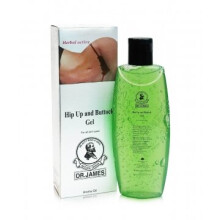Dr James Hip Up and Buttock Gel 200g - Natural Herbal Firming Gel for Hip Contouring, Absorbs Easily, Soft and Smooth Skin