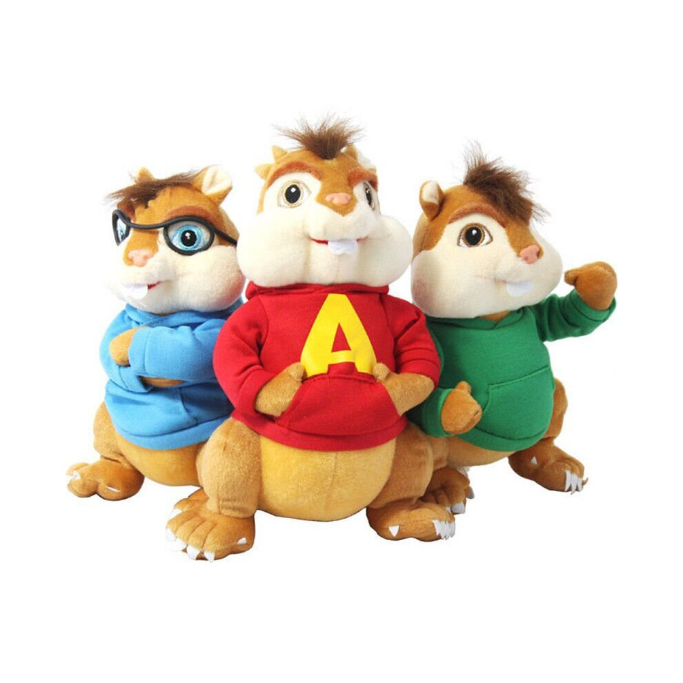 Alvin and The Chipmunks Theodore Simon Plush Soft Stuffed Animal