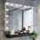 Living And Home Hollywood Touch Sensor Dimmable 15 LED Makeup Mirror 1