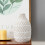 Living And Home (White) Modern Ceramic Vase Geometric Flower Pot Basket Home Decor 1