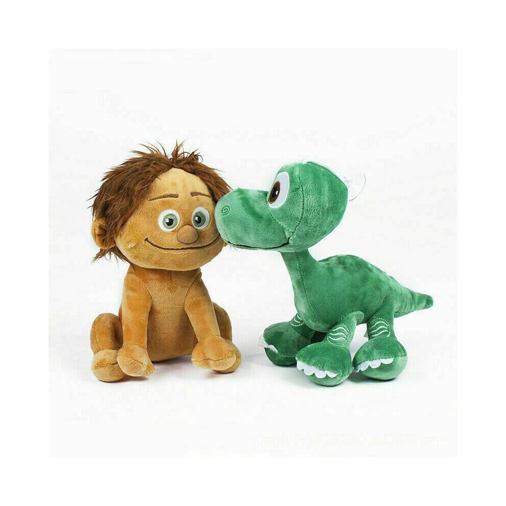 (Squatting+Dinosaur) Cartoon The Good Dinosaur Arlo Spot Plush Toys Doll Animals Stuffed Kawaii Toys