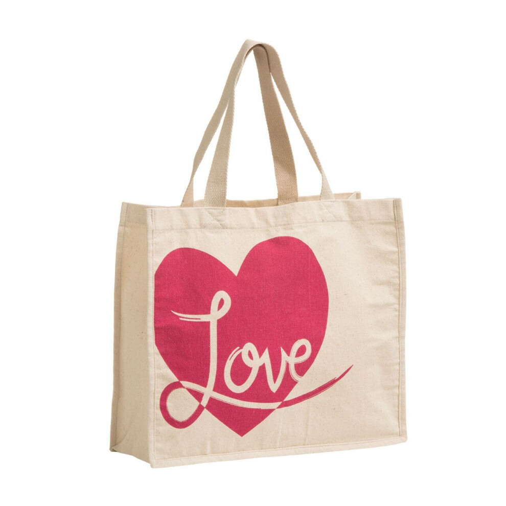 LOVE SHOPPING BAG LIGHTWEIGHT STRONG