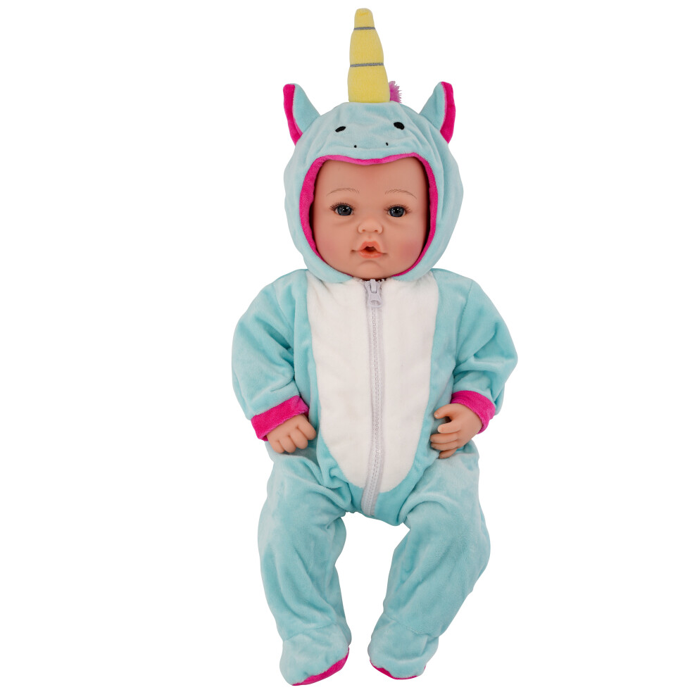 (Unicorn Jumpsuit) The Magic Toy Shop 20" Lifelike Reborn Dolls Clothes Handmade Outfit Girl Boy Toy Dress