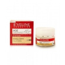 Eveline Cosmetics Age Therapist Day & Night Cream 45+ 50ml | Anti-Wrinkle Face Moisturizer for Mature Skin | Lifting & Firming Formula with Collagen