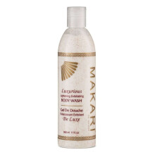 Makari Gel Douche Exfoliant Luxueux 500 ml | ?claircit & Exfolie | Nettoie Pores & Peau Morte | Tous Types de Peau