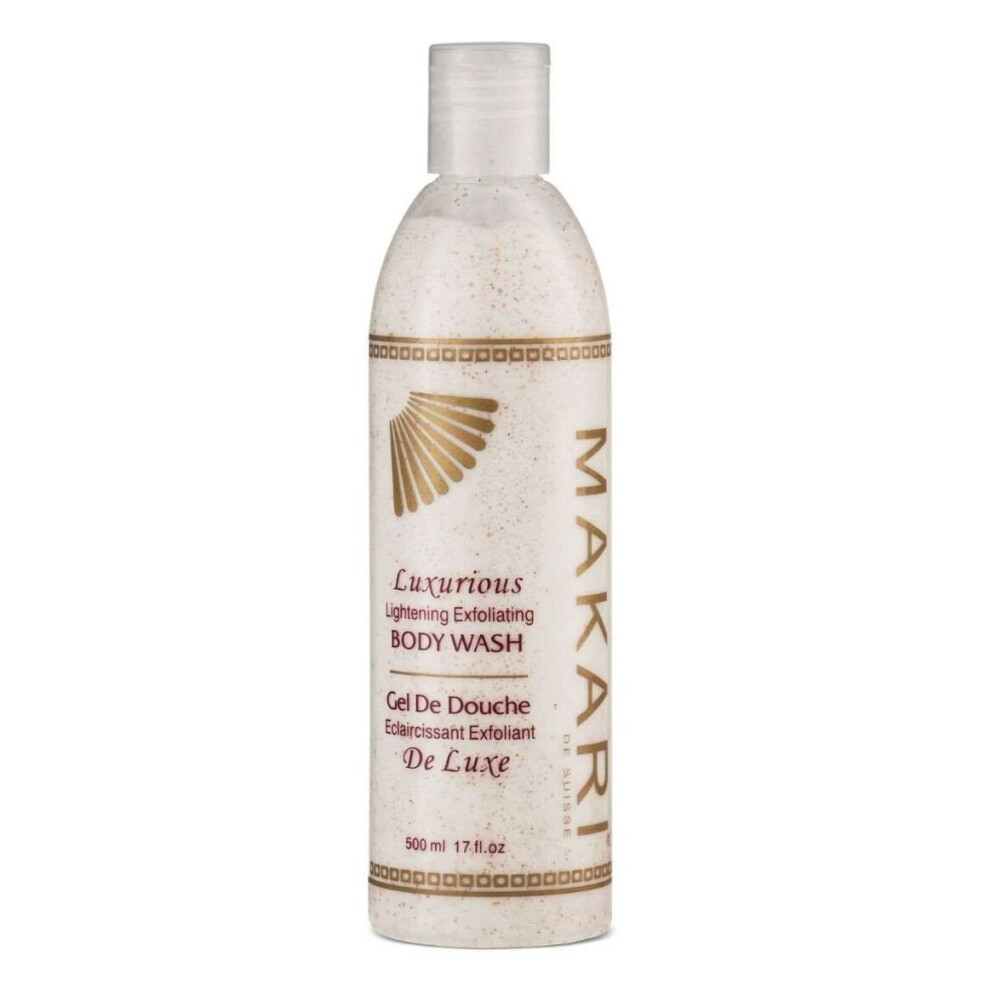 MAKARI LUXURIOUS EXFOLIATING BODY WASH 500ML