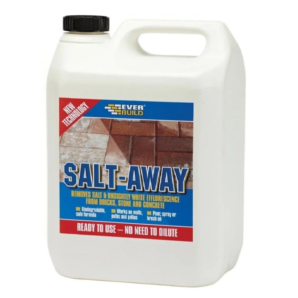 Everbuild Salt-Away 5 Litre White