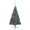 VidaXL vidaXL Artificial Half Pre-lit Christmas Tree with Ball Set Xmas Tree Green 1