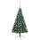 VidaXL vidaXL Artificial Half Pre-lit Christmas Tree with Ball Set Xmas Tree Green 1