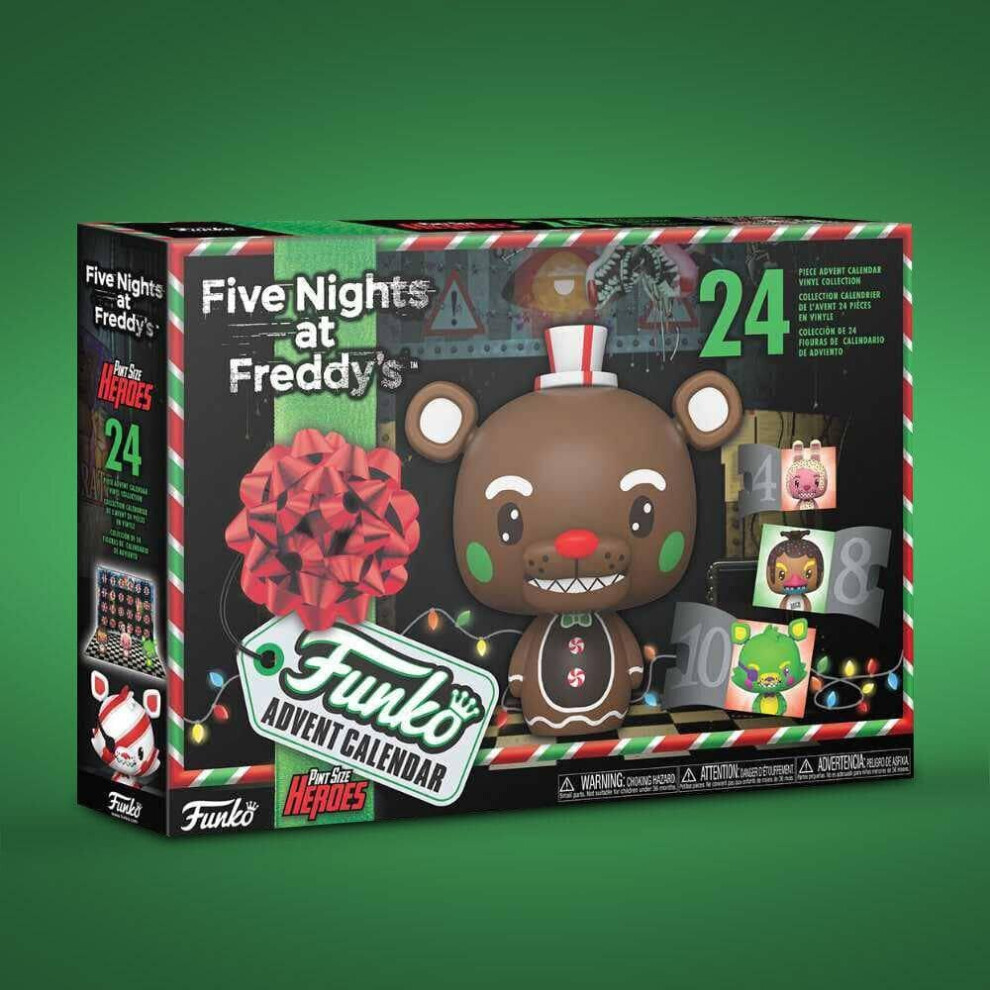 Five Night At Freddy's Blacklight 2021 Funko Pop Advent Calendar