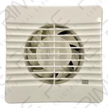 Manrose FLAT100T Axial Extractor Fan 100 mm / 4 Inch (Timer Model)