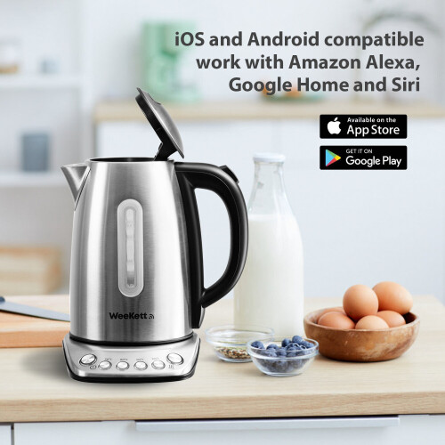 Smart Kettle WiFi by WEEKETT - Compatible with Alexa Google Home Siri 1