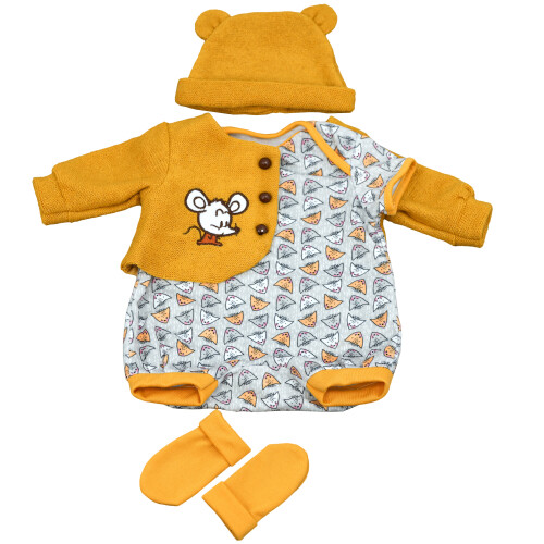 Mustard 2024 baby outfit