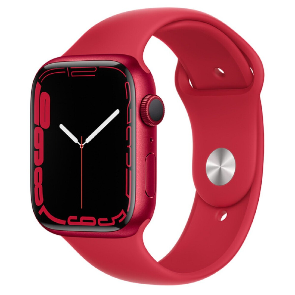 Apple Watch Series 7 GPS 45mm PRODUCT(RED) Aluminium Case with Red Sport Band