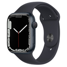 Apple Watch Series 7 GPS 45mm Midnight Aluminium Case with Midnight Sport Band
