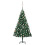 VidaXL vidaXL Artificial Pre-lit Christmas Tree with Ball Set Xmas Tree Green PVC 1