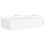 VidaXL vidaXL Wall-mounted Drawer Shelf White MDF Wall CabinetFloating Shelf Set 9