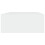 VidaXL vidaXL Wall-mounted Drawer Shelf White MDF Wall CabinetFloating Shelf Set 5