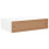VidaXL vidaXL Wall-mounted Drawer Shelf White MDF Wall CabinetFloating Shelf Set 7