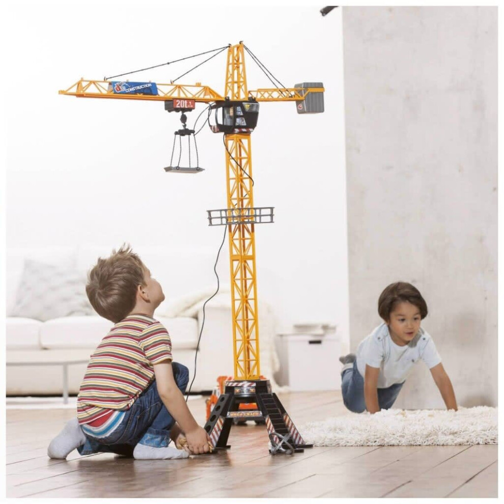 Dickie Toys Radio Controlled Mega Toy Construction Crane RC Toy Vehicle Set on OnBuy