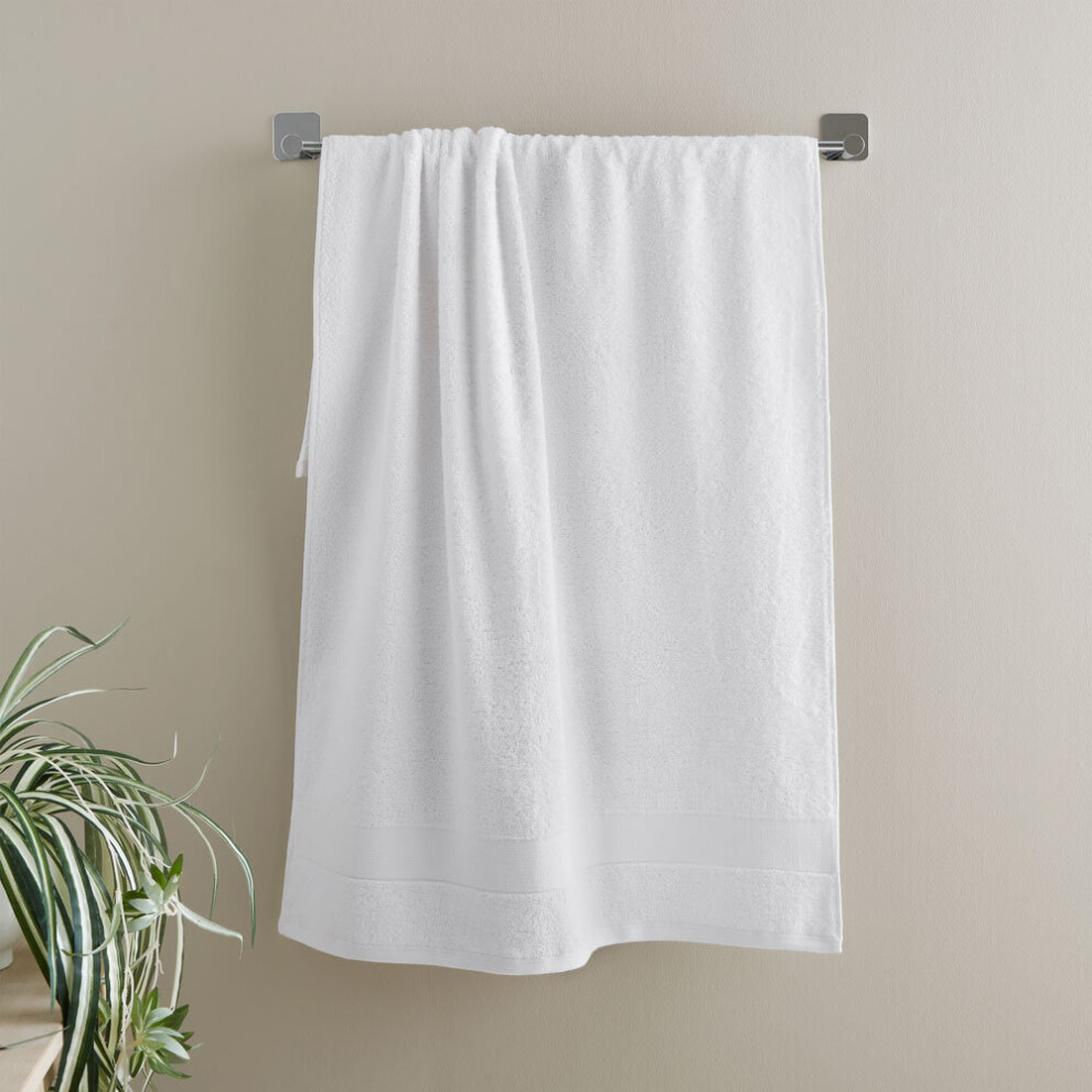Catherine Lansfield White Anti Bacterial Towel Range - Image 5