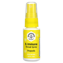 Beekeeper's Naturals, Propolis Immune Support, Daily Throat Spray, 1.06 fl oz (30 ml)